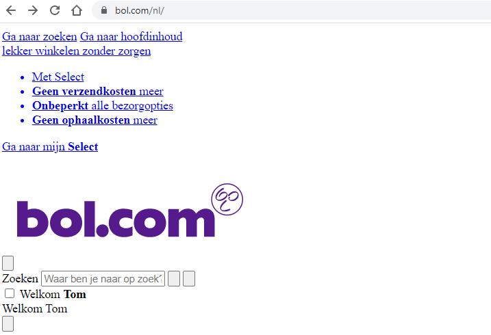 stimsmot's tweet photo. @bol_com willen jullie de CSS weer even terugplaatsen op de site? Dat leest een stuk prettiger :-) https://t.co/SPCVFf85vS