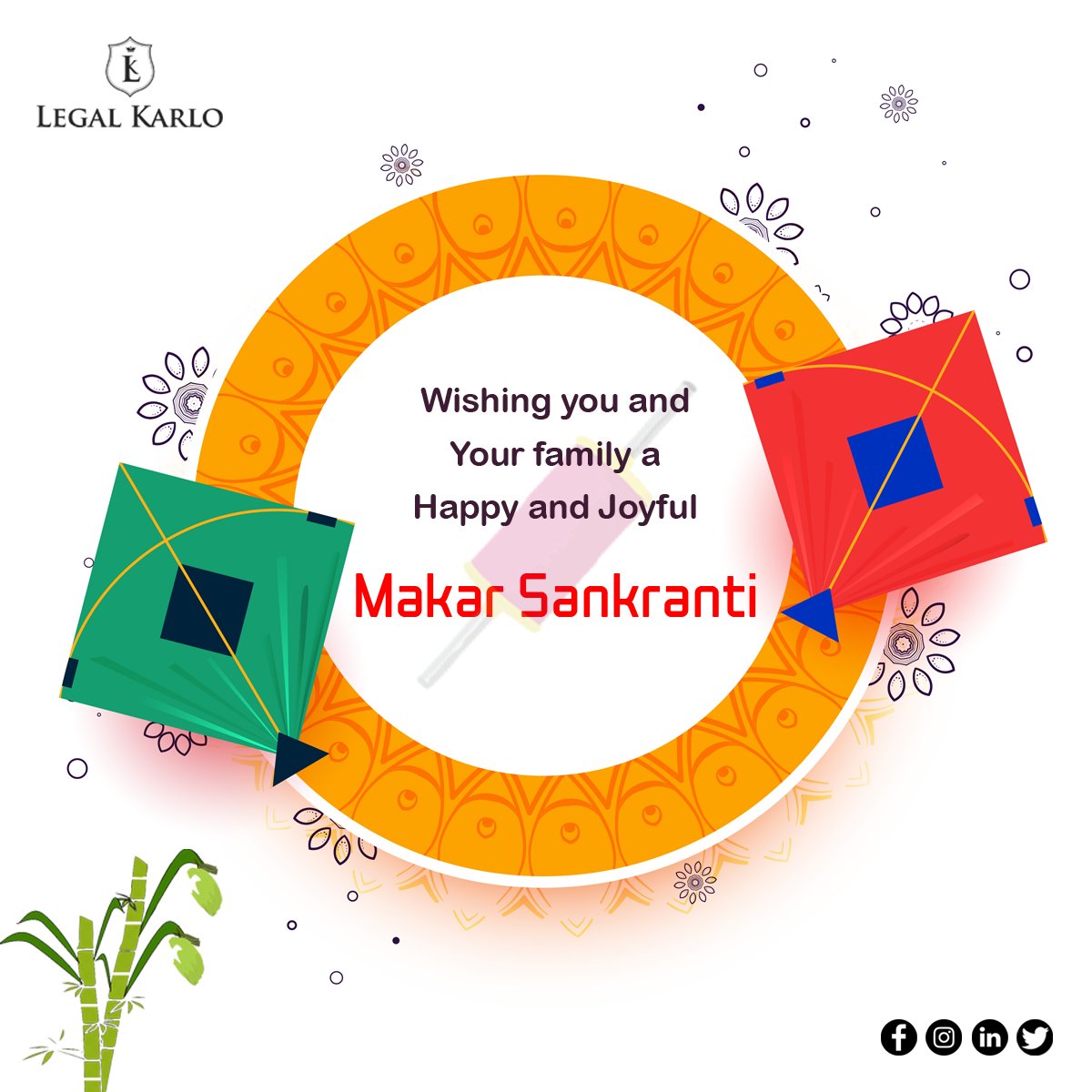 LegalKarlo's tweet photo. May the Makar Sankranti fire bring you joy and happiness and burn all your moments of sadness.
Happy Makar Sankranti 2021!

#makarsankrantispecial
▲ https://t.co/uvo0Xw5VDT