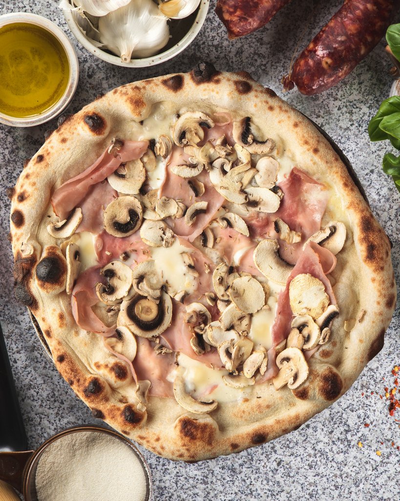 heybianca_au's tweet photo. With a new take on the classic ham and cheese, our Tale is all about sophistication. This bianca (white) pizza is one of a kind, with fior di latte, taleggio DOP, mushrooms, leg ham and thyme. #heybianca https://t.co/NIzJ0wXkJz