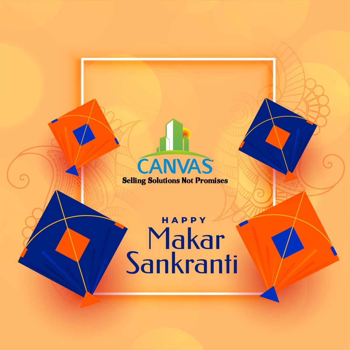 CanvasInfratech's tweet photo. सभी को मकर संक्रांति की हार्दिक शुभकामनाएं 🪁 https://t.co/rJOzWuC3GO
