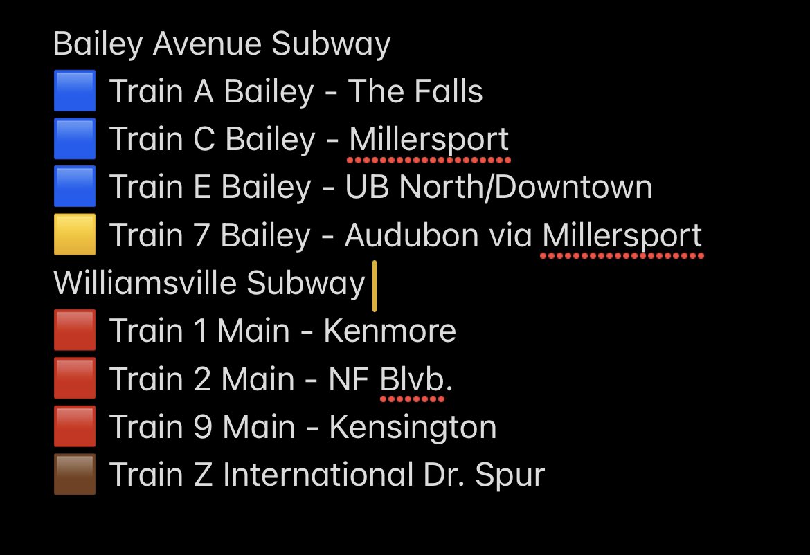 jibreeladonna's tweet image. #awmta

NF                                     Lockport
         ✈️
                                         Crosspoint
       NT     N. Amh

                                   Downtown

            Center City             Eastern Hills

           State University

Fillmore/ECMC