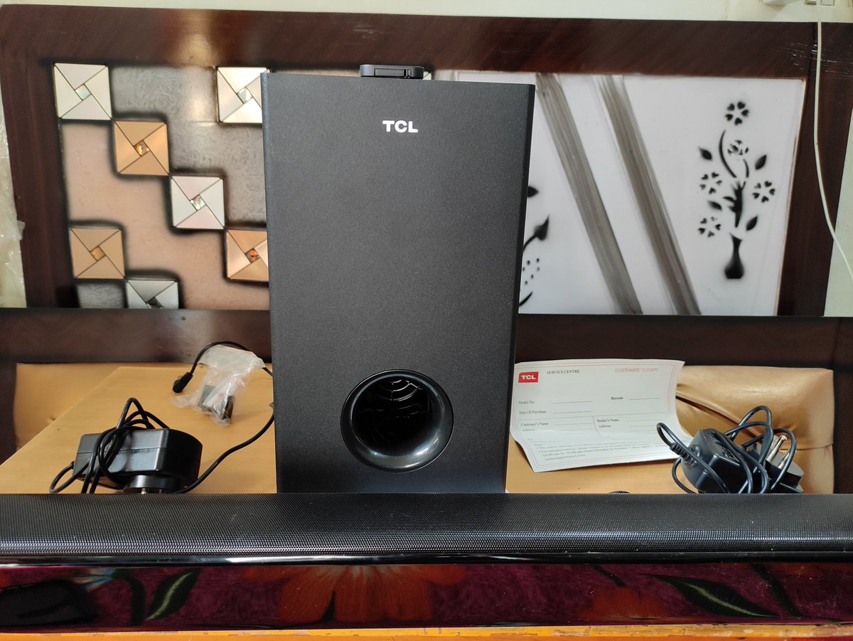 shubhamdutt13's tweet image. Was using the TCL TS3015 2.1 Soundbar for more than a week. It has a total output of 180W 🔊.

Read my review here: techbloat.com/tcl-ts3015-2-1…

Watch my review here:
youtu.be/foSvK7TwR7M

#Techbloat #TCL #TCLsoundbar @tcl_india @TCL_TV_Global