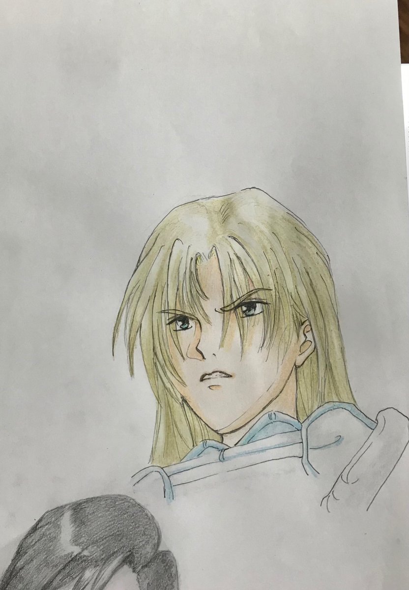 ひーロ 新しく買った色鉛筆なので 以前描いた鉛筆画で試し塗り 人物のチョイス間違えた もっと色の濃い人でやらないと薄くてわからない ここはノインさんだったな 水彩色鉛筆なのですが 紙がコピー用紙だったので見事によれて黒ずむ W ひーロ 新しく買った色鉛筆なので 以前描いた鉛筆画で試し塗り 人物のチョイス間違えた もっと色の濃い人でやらないと薄くてわからない ここはノインさんだったな 水彩色鉛筆なのですが 紙がコピー用紙だったので見事によれて黒ずむ W