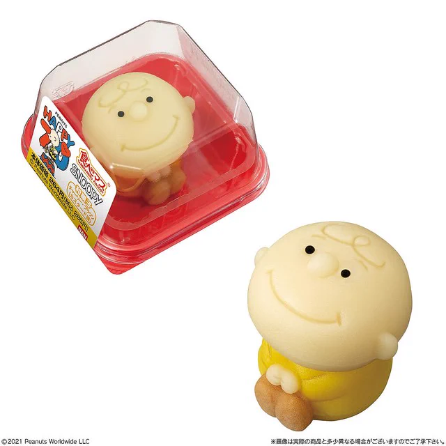 超絶かわいい！ローソンに「スヌーピー」モチーフの和菓子が登場‼