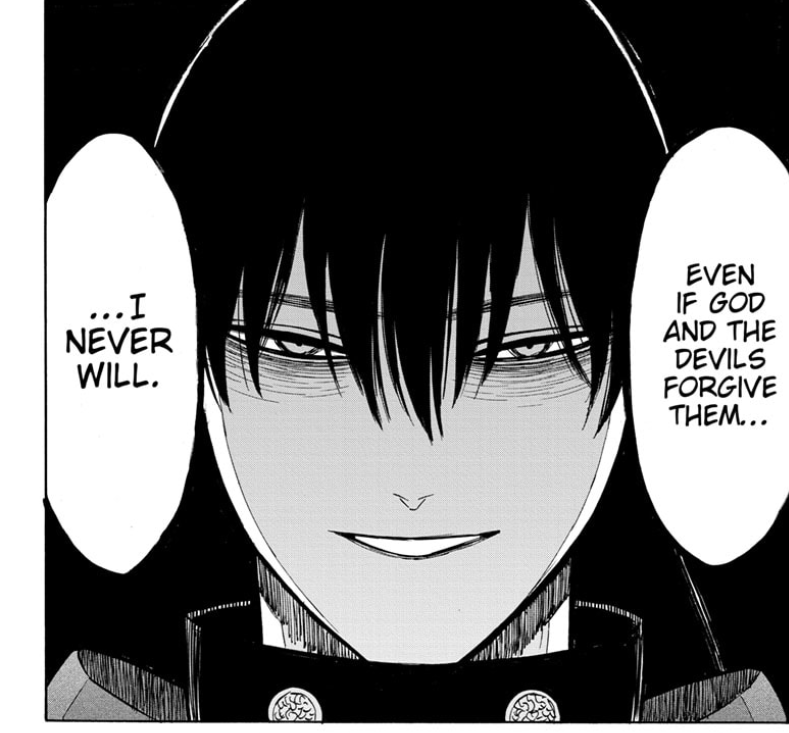 He deeply despises the Dark Triad because they hurt others out of joy, but there might aswell be a way deeper meaning behind it which means that they could be related to his brother being missing or dead.