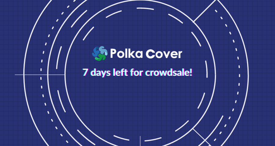 CoverCompared's tweet photo. JUST A WEEK LEFT FOR THE #crowdsale!!

We are so close to changing the #DeFi insurance market forever. 

Join us to be a part of the #movement and you might just be the one lucky retweet that gets to be on the whitelist. 

RESPECT THE #PUMP!! 

#LETTHEPUMPBEWITHYOU #crowdsale https://t.co/oNiYuWhYWY