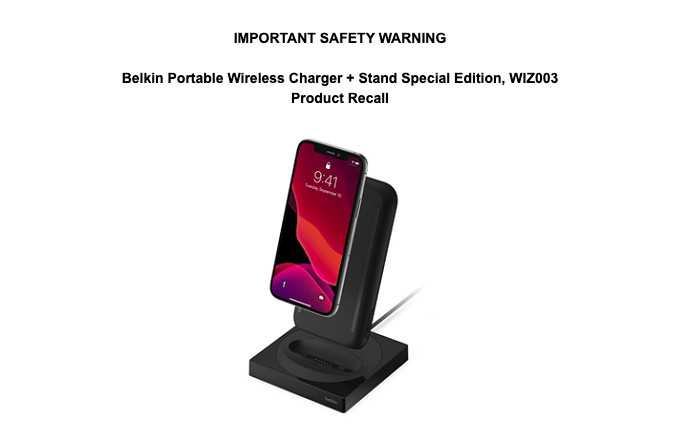 Belkin wireless charger sold by Apple is being recalled for fire hazards trib.al/GPbIAGV