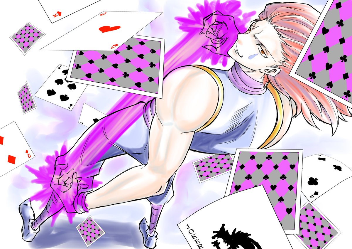 ぐってぃ En Twitter ハンターハンター ヒソカ イラスト ぐってぃ En Twitter ハンターハンター ヒソカ イラスト
