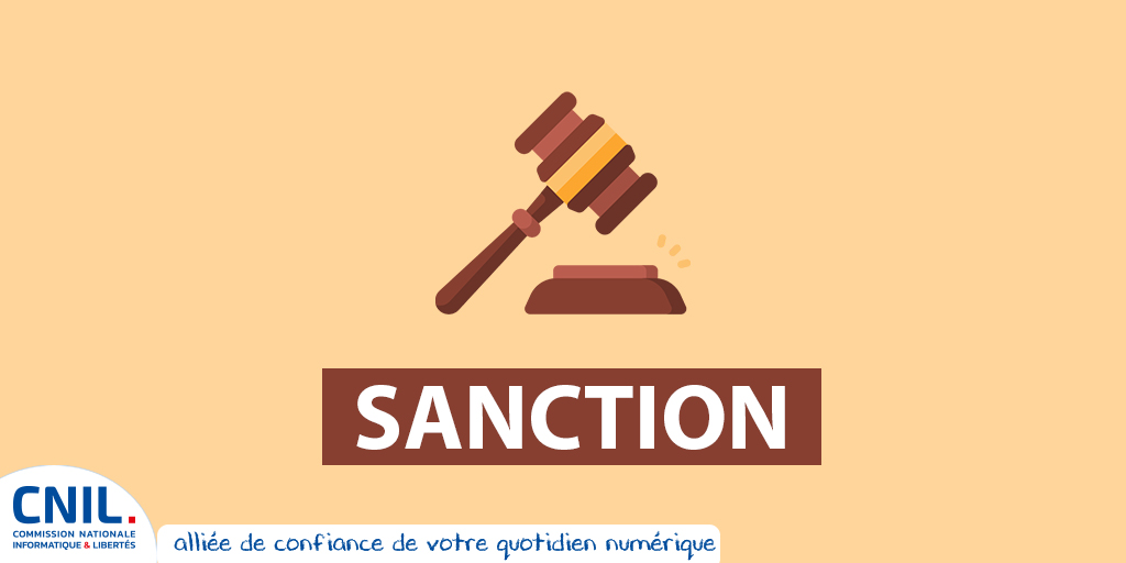 CNIL's tweet image. #Sanction 🔴ℹ La CNIL sanctionne le ministère de l'Intérieur pour avoir utilisé de manière illicite des drones équipés de caméras. Elle enjoint au ministère de cesser tout vol de drone jusqu’à ce qu’un cadre normatif l’autorise 👉 cnil.fr/fr/drones-la-c…