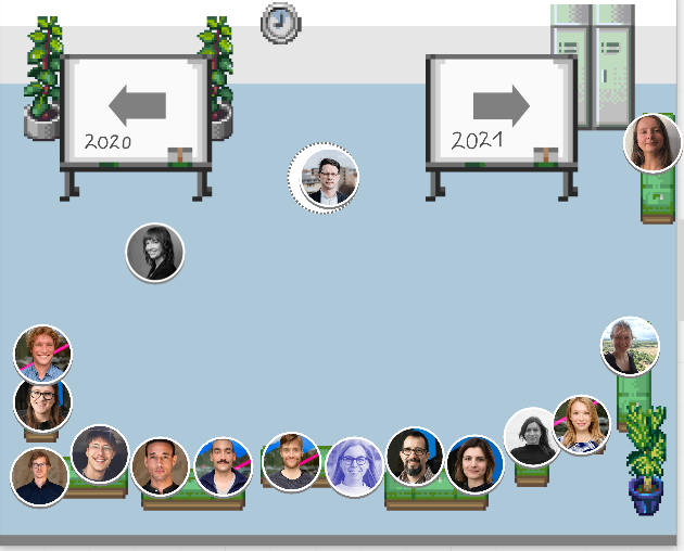 Gestern haben wir in einem Team Workshop das Jahr 2020 Revue passieren lassen, besprochen wie wir zusammen arbeiten wollen und anstehende Projekte für 2021 geplant. 

Wir wollen euch nicht zu viel verraten, aber unser Team ist bereit für das Jahr und hat einiges geplant 🥳🎊🚀