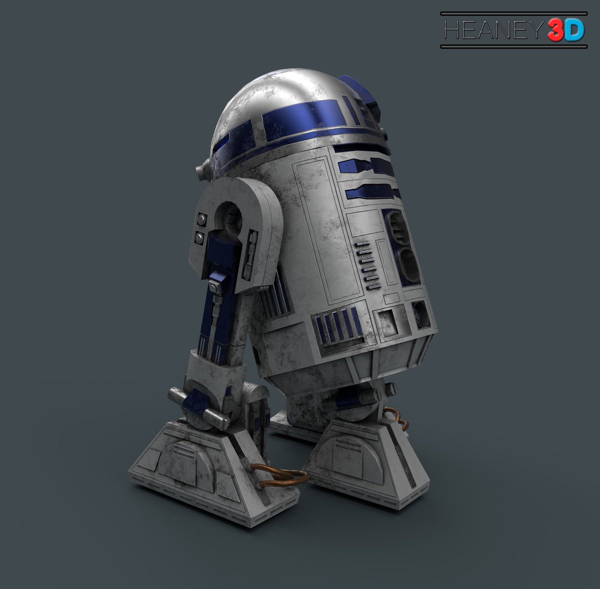 Heaney_3D's tweet photo. R2D2  #starwars #r2d2 #star #wars #cg #cgi #3d #3dart #space #droid #robot #gamedev #gamedevelopment #gamer #gaming #scifi #fanart https://t.co/LJJbaDnZKw