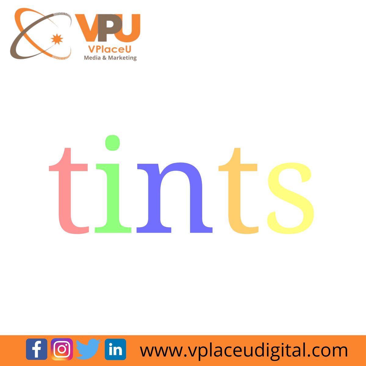 VplaceuDigital's tweet photo. Adding #white to any pure #color makes it a #tint. Also called as #pastel colors, these range from slightly lighter to almost-white. https://t.co/yPht9MmuW5
