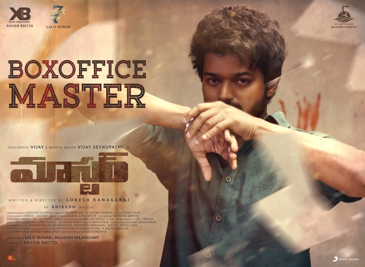 RajeshDanda_'s tweet photo. #BoxofficeMaster Strong Day 2 On Cards #MasterPongal https://t.co/mebyLltuNr