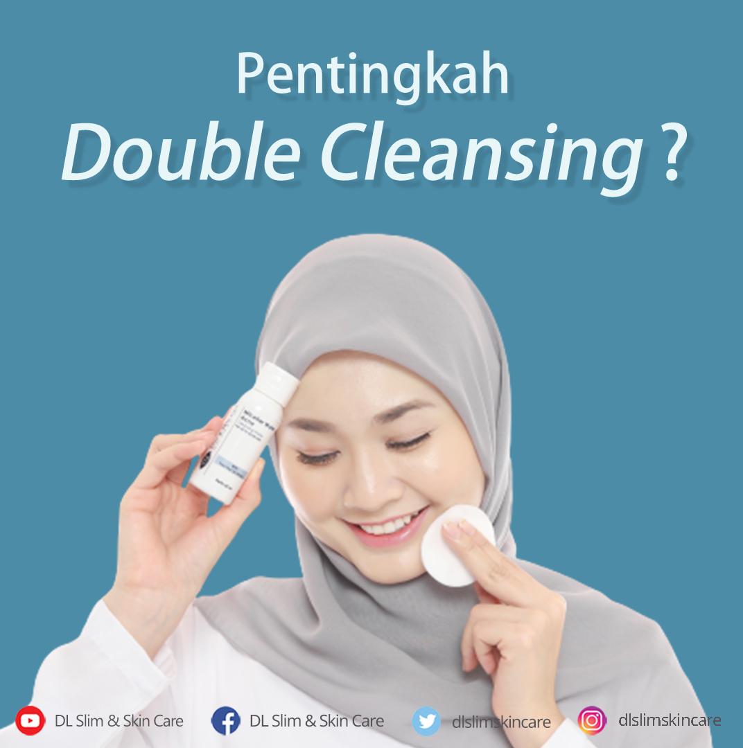 dlslimskincare's tweet photo. Double Cleansing mampu mengangkat makeup dan kotoran yang berpotensi menyumbat pori-pori secara maksimal. 
.
Nah, agar memberikan hasil yang maksimal, kalian juga sebaiknya memilih jenis produk yang sesuai dengan jenis kulit kalian. https://t.co/HjrIv0SlLe