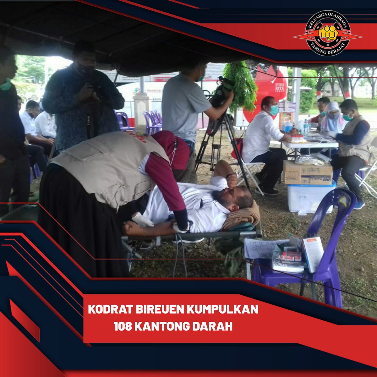 PBKodrat's tweet photo. Kodrat Bireuen kumpulkan 108 kantong darah lewat aksi sosial yang digelar untuk rayakan HUT ke-18 Kodrat Aceh

https://t.co/ZRDJe5sDa9

#PBKodrat #TarungDerajat #TarungDerajatIndonesia https://t.co/PZnhDheVEJ