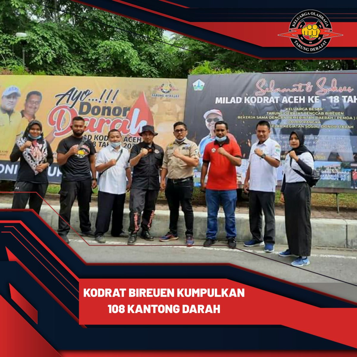 PBKodrat's tweet photo. Kodrat Bireuen kumpulkan 108 kantong darah lewat aksi sosial yang digelar untuk rayakan HUT ke-18 Kodrat Aceh

https://t.co/ZRDJe5sDa9

#PBKodrat #TarungDerajat #TarungDerajatIndonesia https://t.co/PZnhDheVEJ