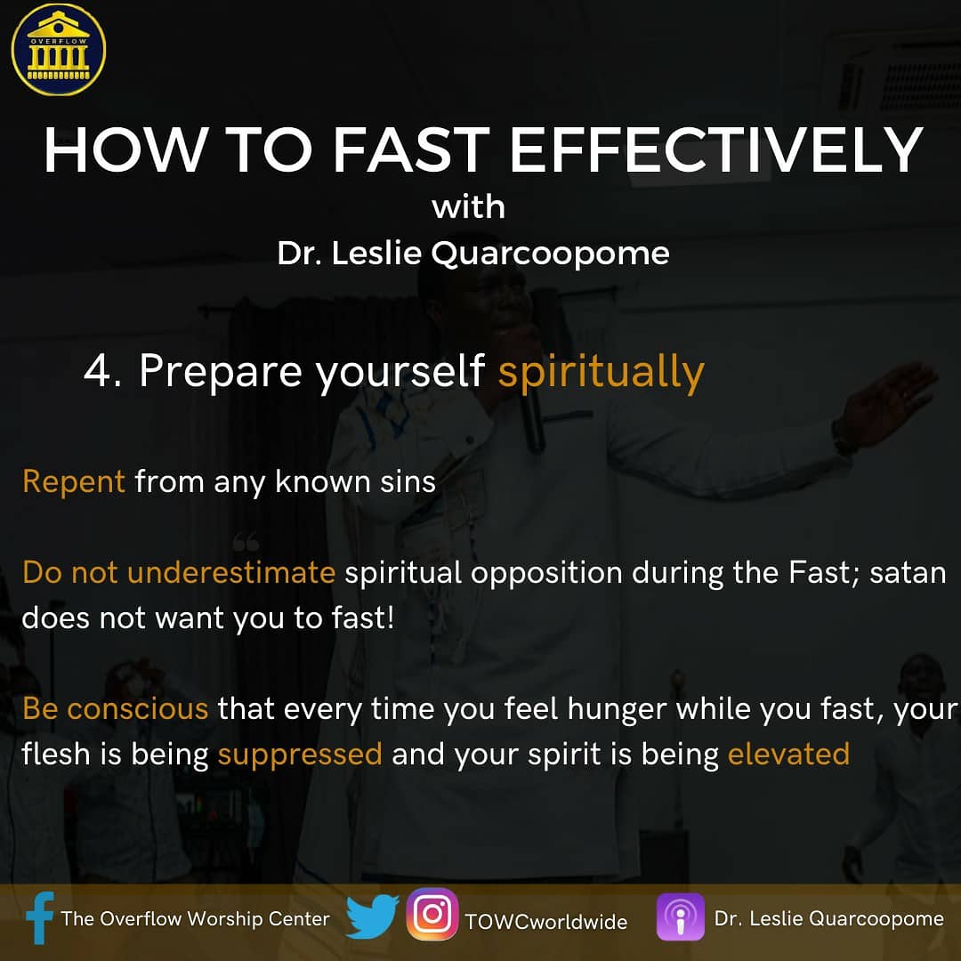 TOWCworldwide's tweet photo. What spiritual preparations are you making? https://t.co/50vzZgYA7l