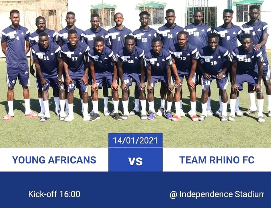 #MATCH_DAY💪  #GFF_2ND_DIVISION

Week One

Young Africans FC 🆚️ Team Rhino FC

After 307 days with playing a league game due to the corona virus pandemic, the boys would be back on action later today.
 
#TeamRhino #LeadingTheCharge  

#TogetherWeCan  #GoodLuckLads