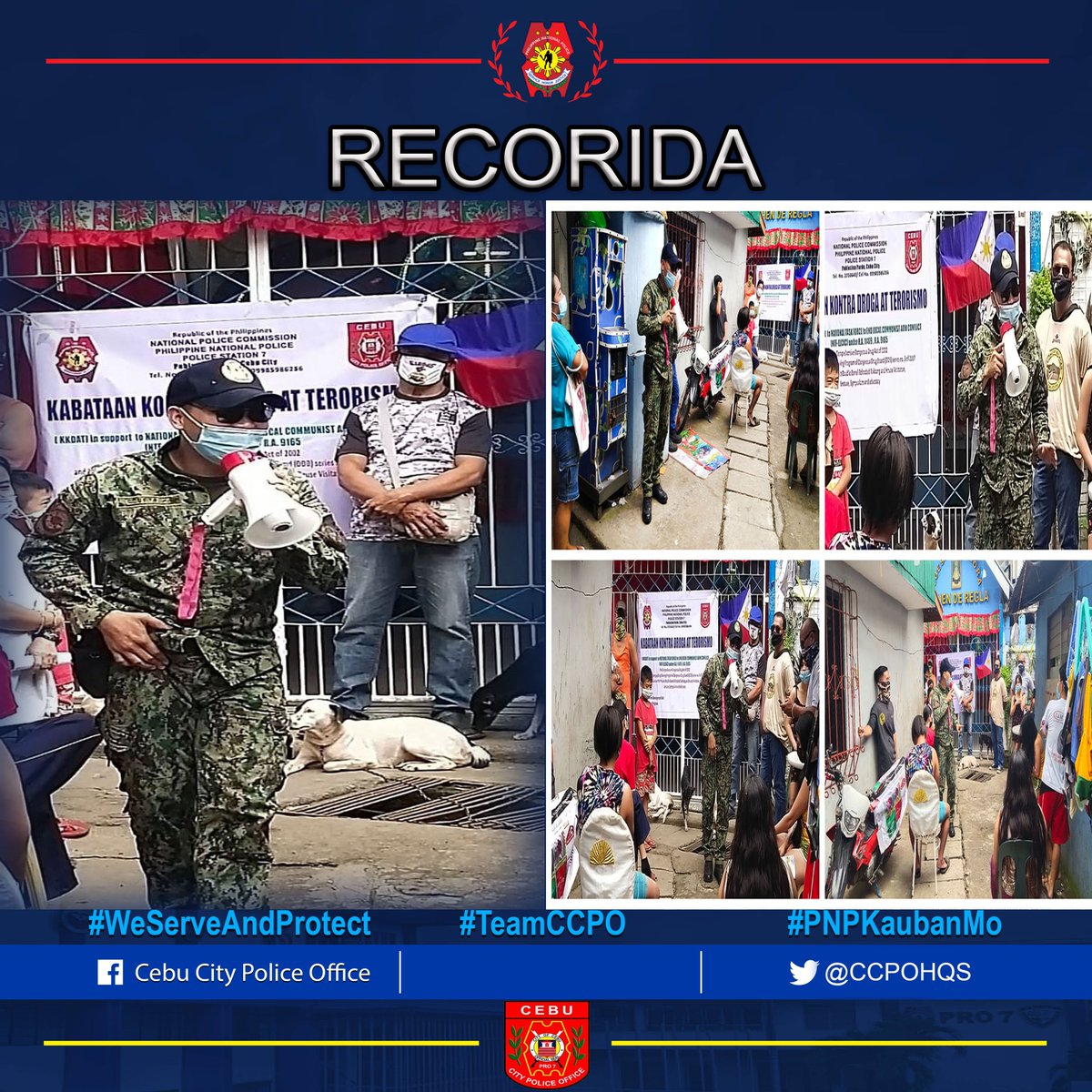 CCPOHQS's tweet photo. #CCPOAtoNiBai
#PNPKaubanMo
#TeamKASALIGAN
#TeamPRO7AmigoCops
#LetsVoltinAndWeFightAsOne
#WeFightAsOne
#RCADD
#RpioProSeven
#PRO7AmigoCops https://t.co/KTdVZo3tZa