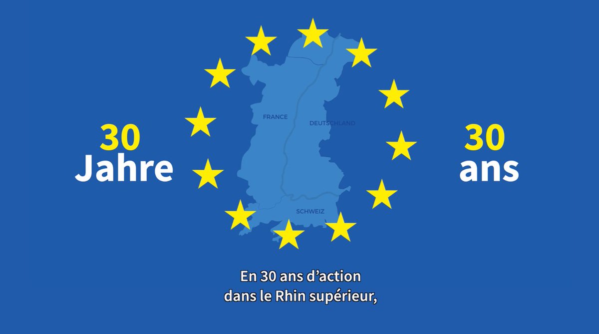 MAYERAnneSophie's tweet photo. #Interreg : 30 ans que ça dure... et ce n'est pas fini! 😊
Pour tout savoir de l'histoire d'#Interreg30 en 🇪🇺et dans le #RhinSupérieur 🇫🇷🇩🇪🇨🇭, c'est par ici
👉https://t.co/5ERgldqhof
#EUinmyRegion #Europamachtesmöglich #Oberrhein #CoopérationTransfrontalière
@RegioBasiliens😉 https://t.co/NdneJRgsR6