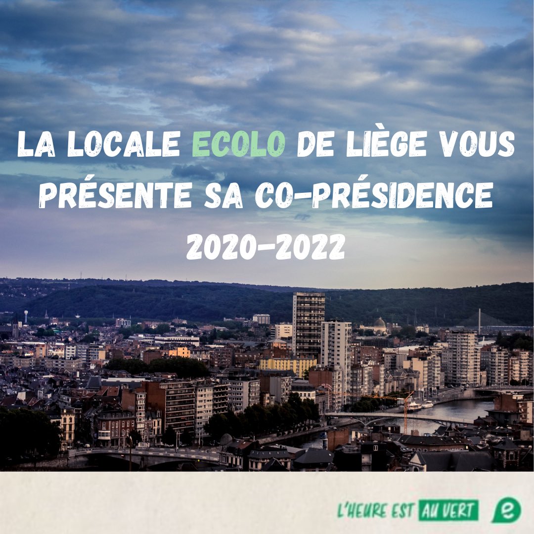 La Locale Écolo de la ville de Liège est fière de vous présenter sa nouvelle équipe 2020-2022. Félicitations aux coprésidents qui prennent cette tâche à cœur 💚
#ecolobe #ecolo #liège #politique #local
