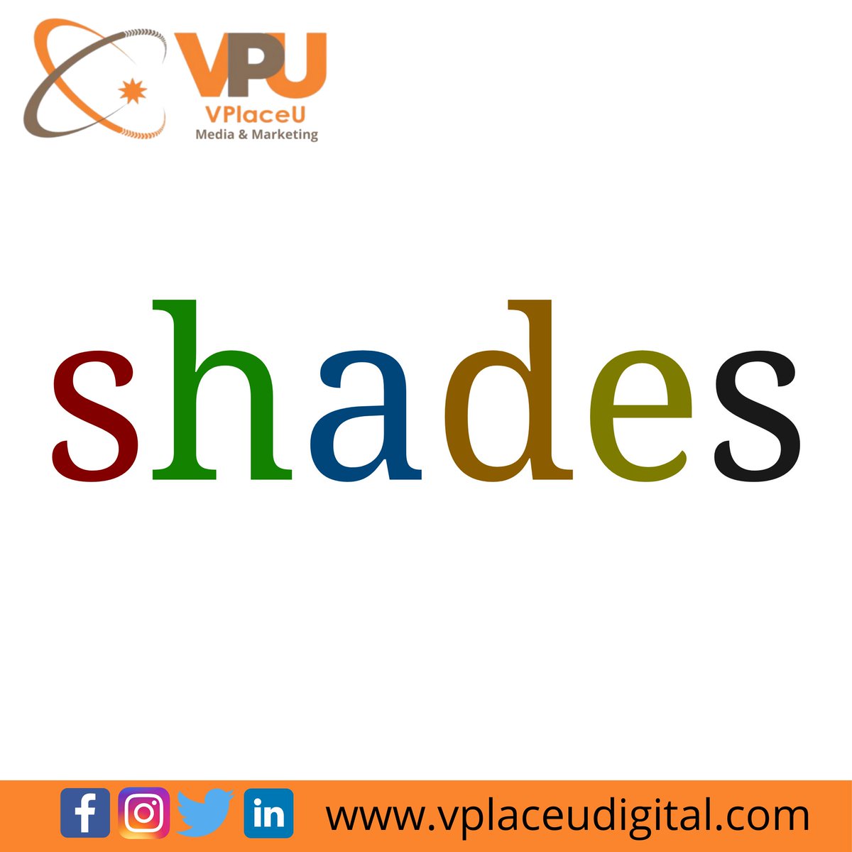 VplaceuDigital's tweet photo. Adding #black to a pure #color, results in a #shade. This darkens and brings down the brightness of the pure color, making it look slightly darker to almost-black https://t.co/5rgTVYULfM