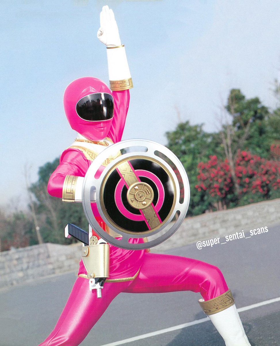 AdamBlackRX5's tweet photo. Oh Pink! / Zeo Ranger One Pink! 😍👍 #PowerRangersZeo https://t.co/TdIvRFFQCX