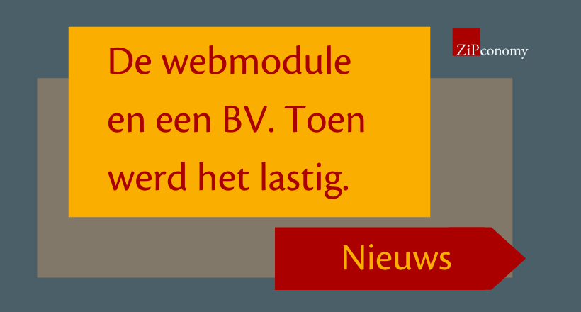 ZiPconomy's tweet photo. Controleren interimmers met BV via webmodule niet mogelijk. Of is het ‘niet nodig’? (De #webmodule lijkt te suggereren dat met een BV geen dienstbetrekking kan ontstaan met de opdrachtgever. Maar zo eenvoudig ligt dat niet.) https://t.co/KWOT2ivnlH https://t.co/IqqjP2Nnno