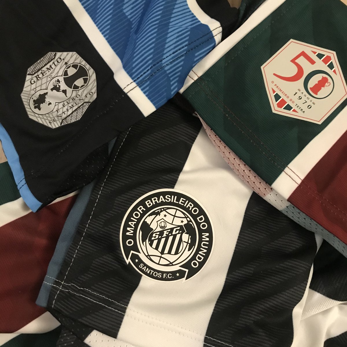 Let's not leave out the little bespoke patches that sit on the bottom left of each shirt, at the front just above the hem. I am a sucker for a bit of history on a  #footballkit By the powers of  #GoogleTranslate I bring you the following insight...