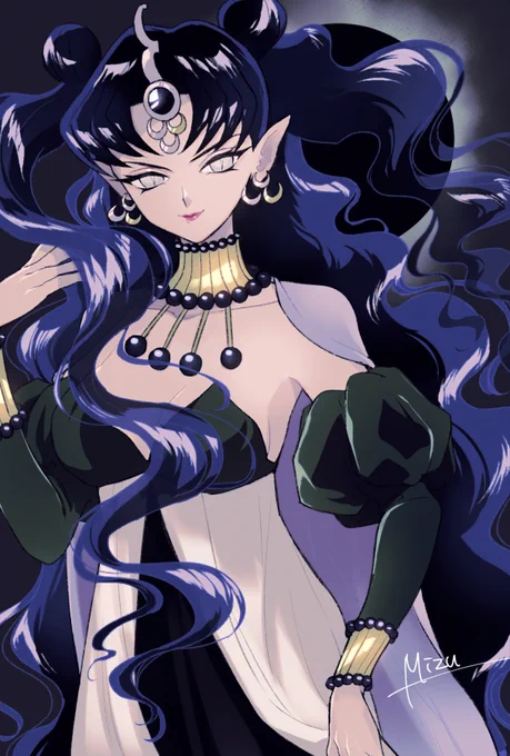 ネヘレニア様～
(SS完走した)(劇場版後編も楽しみ)
#セラムンイラスト部
#セラムンイラスト部敵キャラ科 