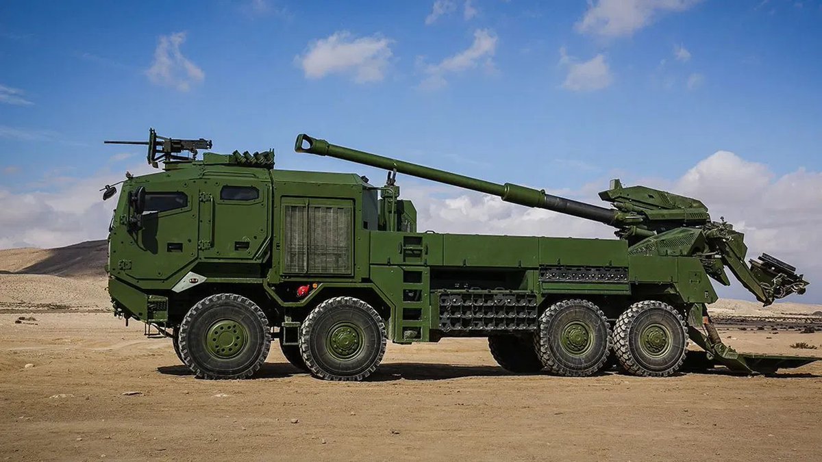 Previous tweet pics: Standard Archer, Archer on MAN truck, CAESAR 6x6, CAEASR 8x8Below are ATMOS, Alexsandr which is the new version of Nora-B52, and BrutusNote in all cases its likely chosen solution would be integrated with existing Army FMTV or FHTV truck for commonality