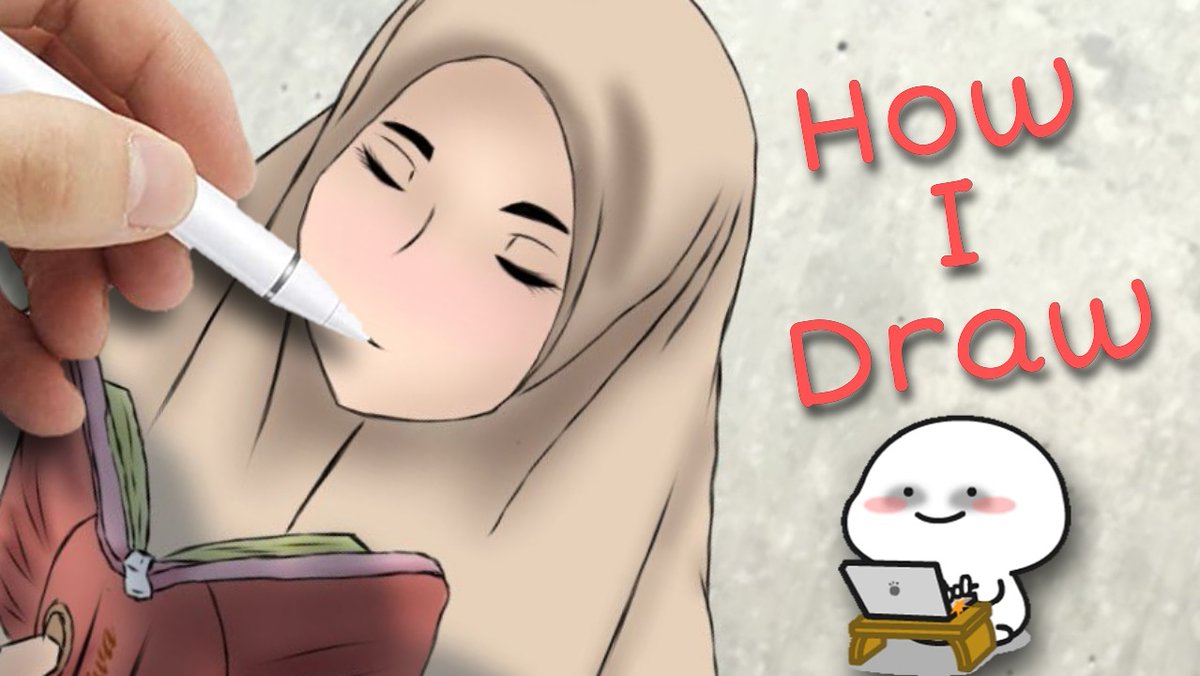 Nasdesign2's tweet photo. How I Draw (ibis paint) 
@ https://t.co/5vf9hIqQbv
.
@Nasdesign2
#ibispaint #digitalart #nasdesign #caramenggambarkanime #ibispaint 
#tutorialgambar #tutorialmenggambar #tutorialanime #tutorialgambarpemula #howto #howtodraw #tudunganime #muslimah #lovely https://t.co/rQExQiB8Zl