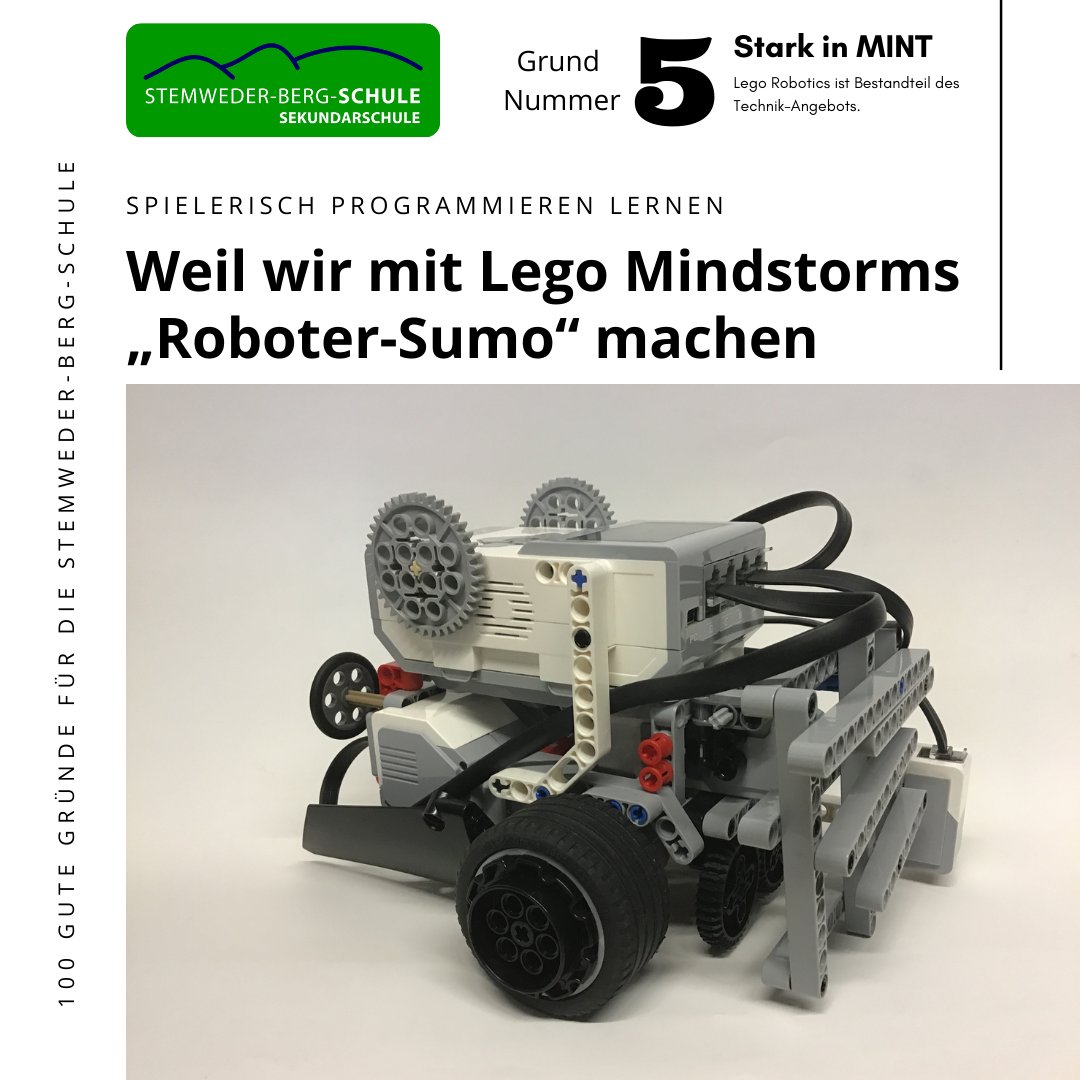 Als Teil der MINT-Förderung bauen wir Roboter mit Lego Mindstorms, die in verschiedenen Kategorien gegeneinander antreten müssen. #stemwede #sekundarschule #mint #lego #mindstorms #ev3 #roboter #technikunterricht #programmieren #medienbildung #informatik #digitalebildung #schule