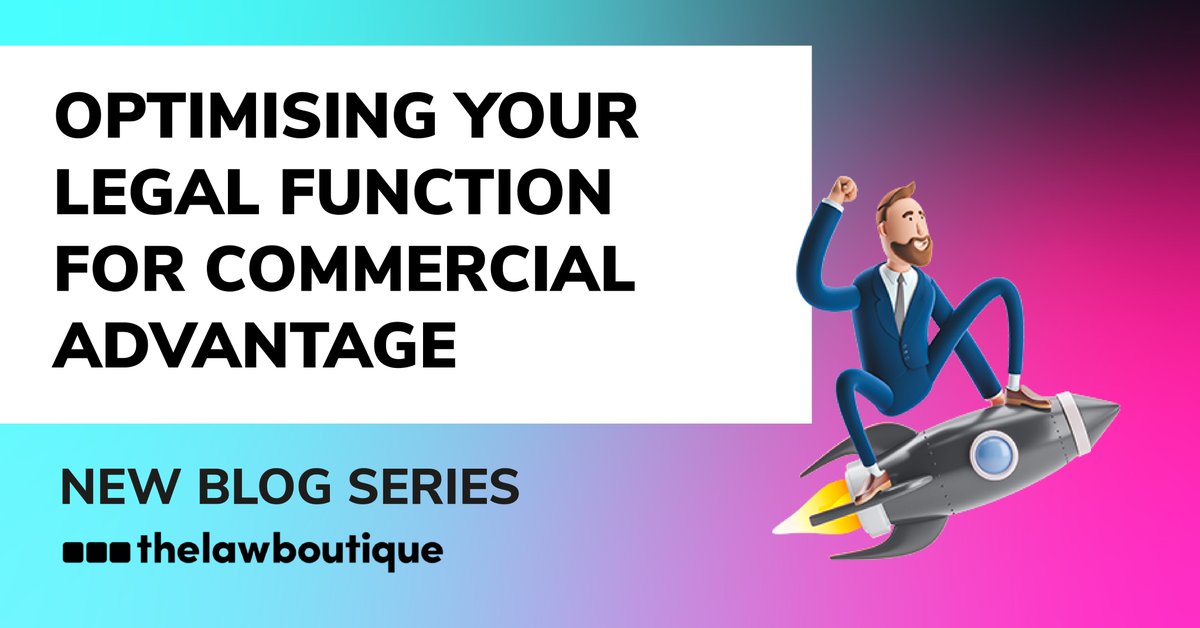 💥 NEWSFLASH 💥

Today, we're launching our brand new blog series!

We're aiming to help general counsel and other in-house lawyers do just that, by running a high performing, fully optimised legal function. 

Read it in full here: thelawboutique.co.uk/blog/optimise-…

#blog #legalblogs
