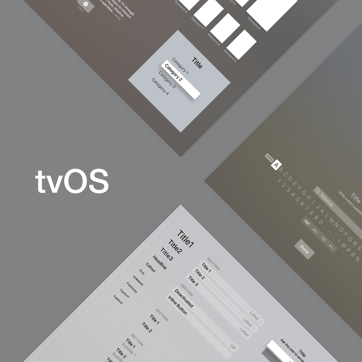 applypixels's tweet image. Another update just hit applypixels.com. We have shown our tvOS templates some love and given them a 2021 update, and also made a #figma version. 

Check out the updated versions here 👇
applypixels.com/resource/tvos-…
applypixels.com/resource/tvos-…