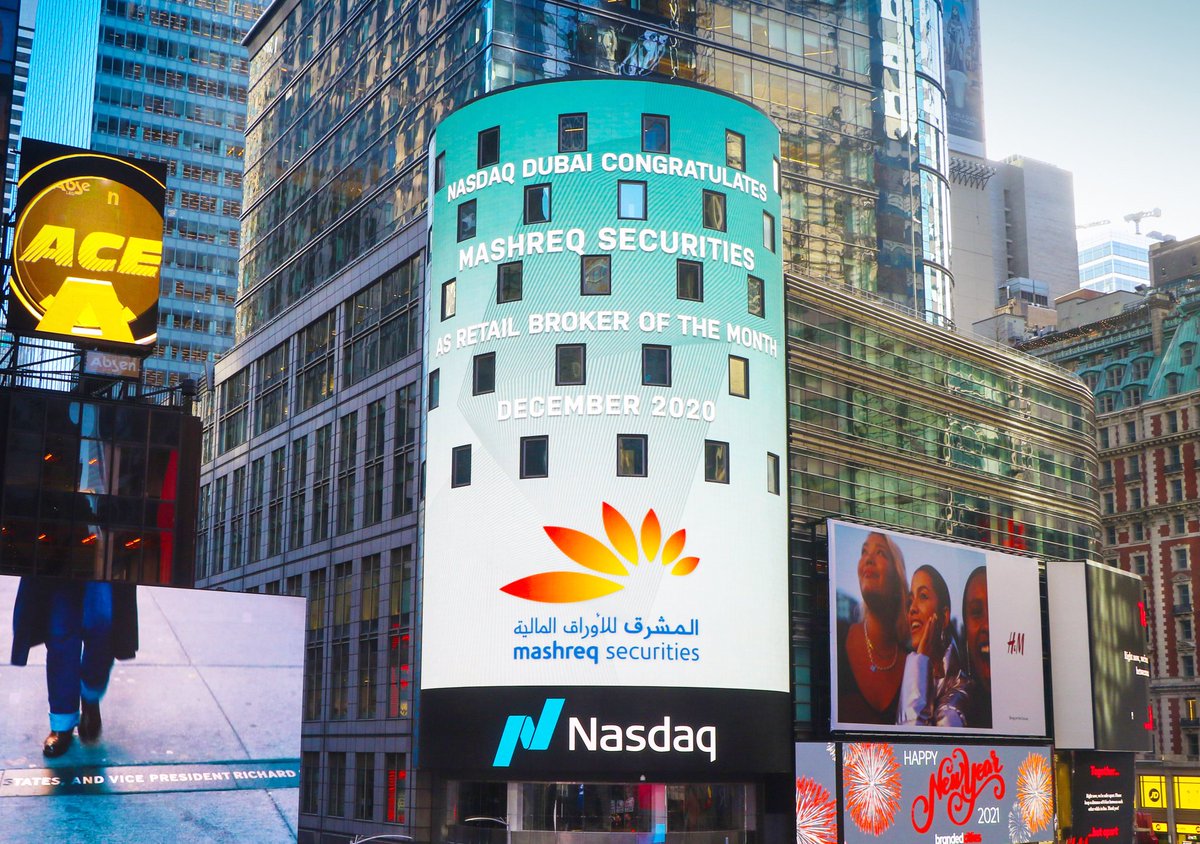 MashreqNeo's tweet photo. We are proud to announce that #MashreqSecurities, a comprehensive brokerage service for helping clients meet their investment needs, has been awarded Retail Broker of the Month for December 2020 by @NasdaqDubai. https://t.co/hpnNxPzplv