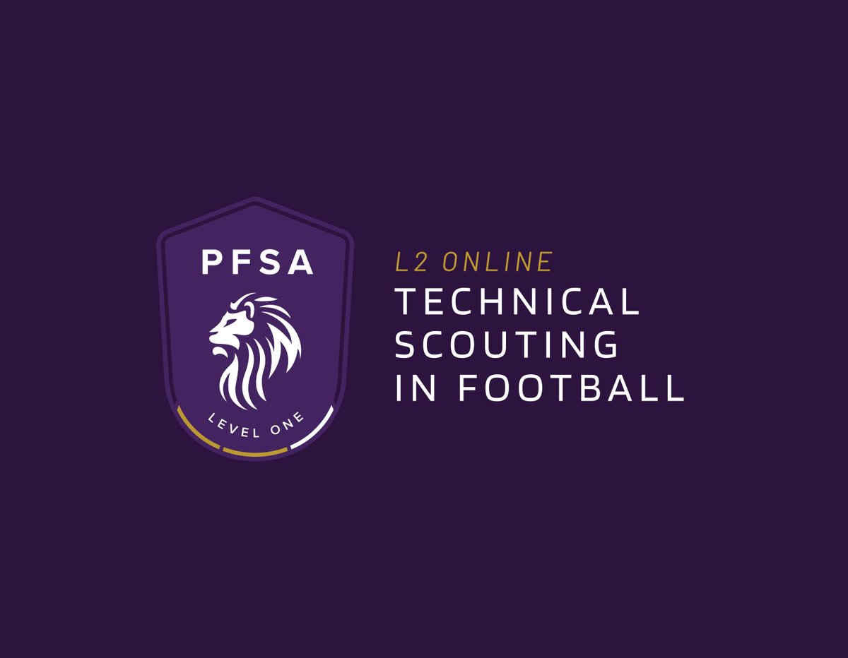 ThePFSA's tweet image. The NEW PFSA Level 2 #TechnicalScouting in Football, which will be live in March, will be an applied course, discussing workflows within professional clubs. Developed by a leading Head of Technical Analysis,  at the top of their game within the #PremierLeague.