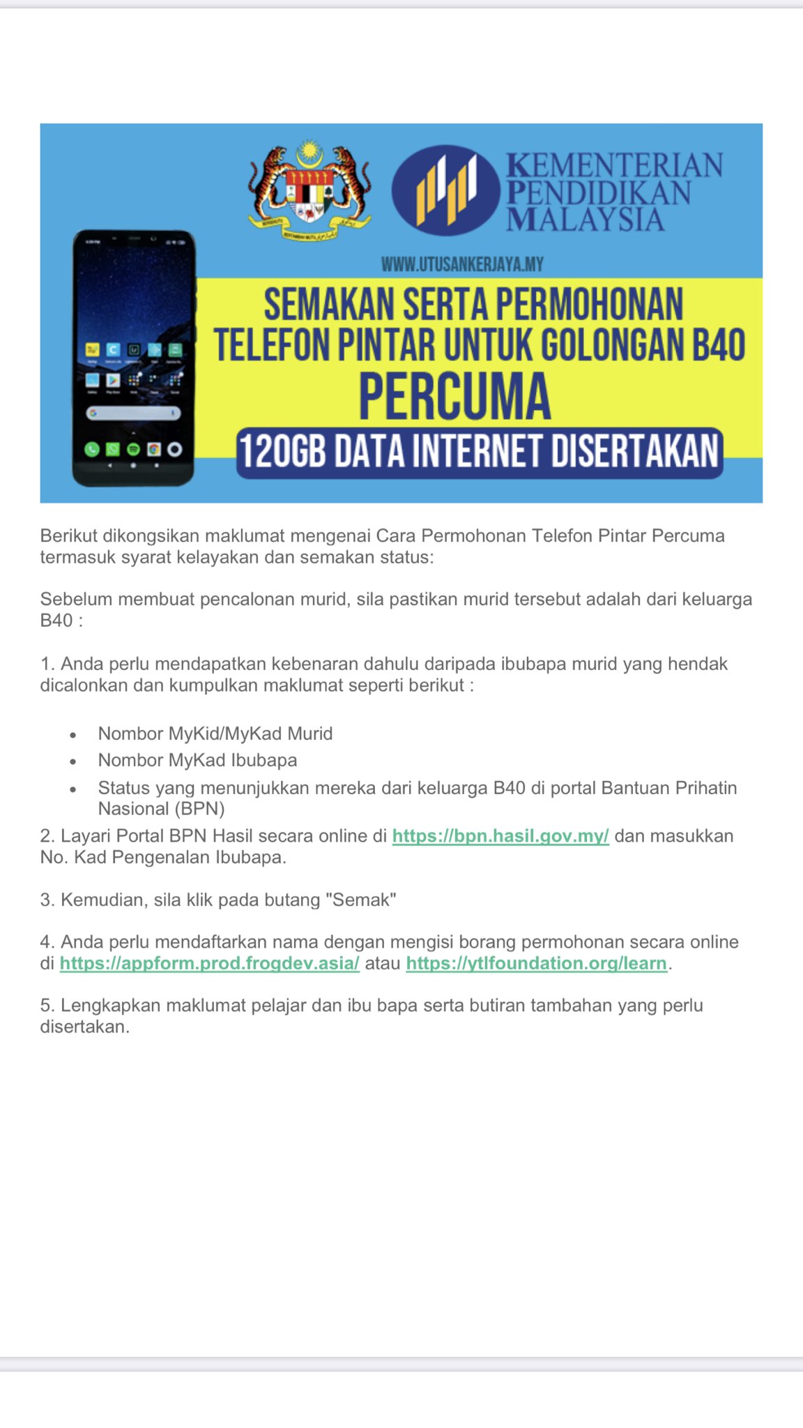 Liyana Abdul On Twitter Senarai Bantuan Kerajaan Bagi Awal Januari 2021 B40 M40 Pelajar Ipt Warga Emas Dan Lain Lain Https T Co 4z99mmabqj Twitter