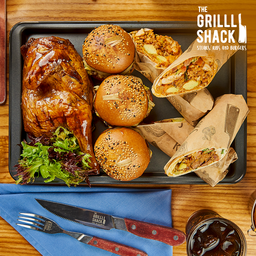 GrilllShackKe's tweet image. A bond over a chicken and a beef combo is a bond that can never be broken. Order your family meal combo at Ksh. 4200 and get it delivered at your doorstep. #FeastForTheSenses #WeApprecaiteYou