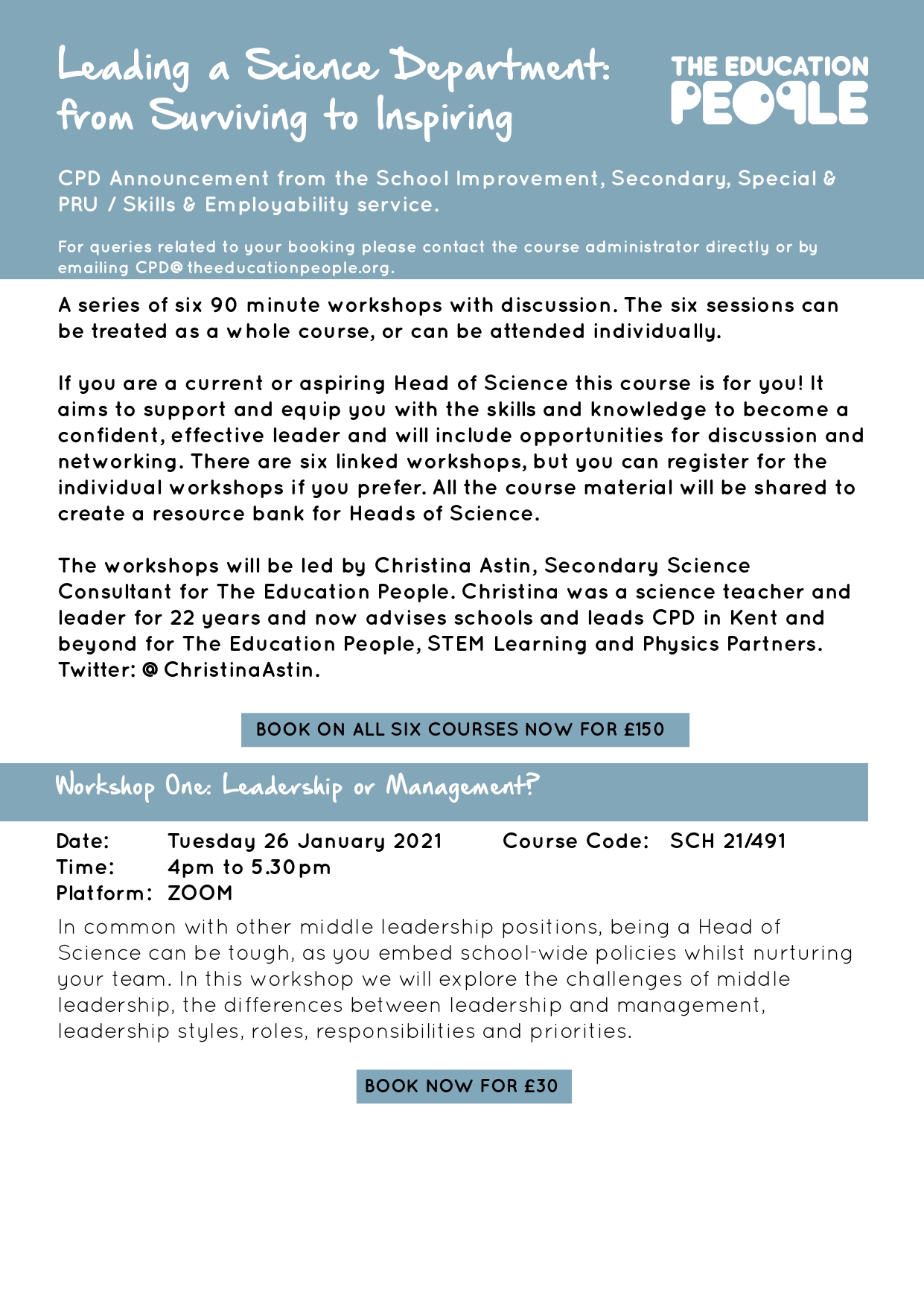 Head of department of education roles and responsibilities