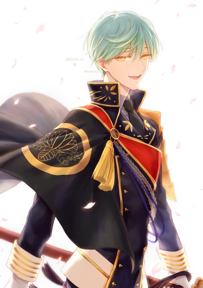 刀剣乱舞 祝 一期一振極 今度はこちらが貴方のお帰りをお待ちしております かみやのイラスト