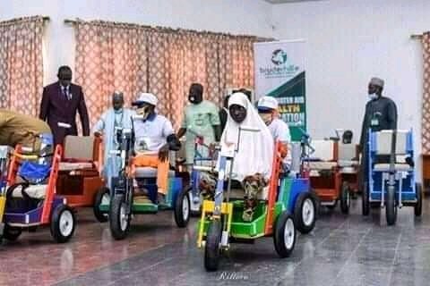 ComrMalam's tweet photo. #Aikinmaijirgi AMB.YUSUF MAITAMA TUGGAR IS AN EPITOME OF GOOD LEADERSHIP* 

It is pertinent for every Citizens of Bauchi State to realized the Potential efforts and Selfless Service to Humanity. 

Just Few Months Back, Amb. Tuggar Distributed many Vehicles to Disable people. https://t.co/DS0d9Uchbo