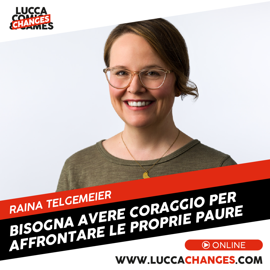LuccaCandG's tweet photo. Negli Stati Uniti, il suo graphic novel Coraggio, edito in Italia da @IlCastoroLibri, è stato un vero caso editoriale. In occasione di #LuccaChaNGes, Raina Telgemeie ci ha raccontato il suo lavoro più intenso e atteso
👉Guardate il video: https://t.co/tQUOP2HpXE https://t.co/cpon4JEUCs
