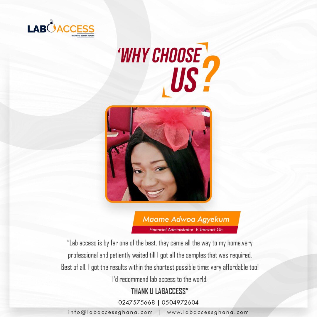 lab_access's tweet photo. Why choose us? because we are your affordable and reliable mobile lab service provider! #clientreviews #mobilelab #labaccess https://t.co/yV8EN5rdvU