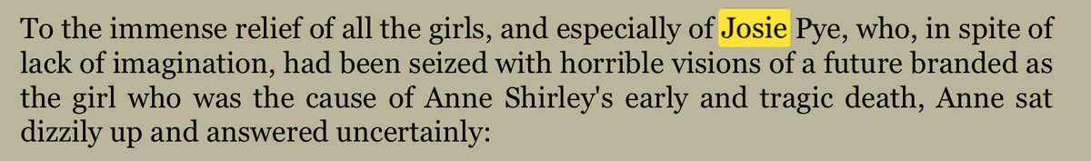 But it must be said she felt remorseful when Anne fell down from the roof she ordered her on (or at least concerned about her own image in case of Anne’s demise? but no, benefit of doubt, she even visited Anne after) #renewannewithane
