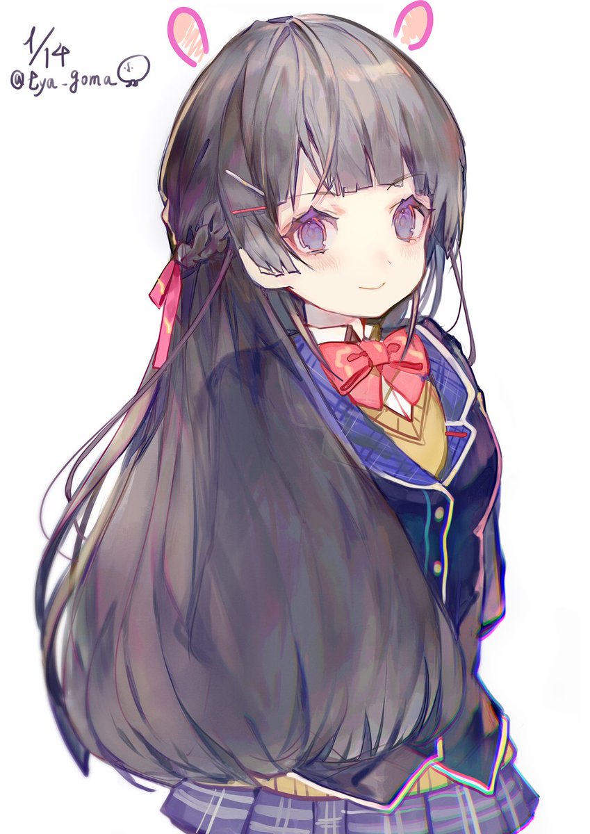 にじさんじ「【リクエスト3】リクエストありがとうございました!
にじさんじの月ノ美兎ちゃんで」|茶ごまのイラスト