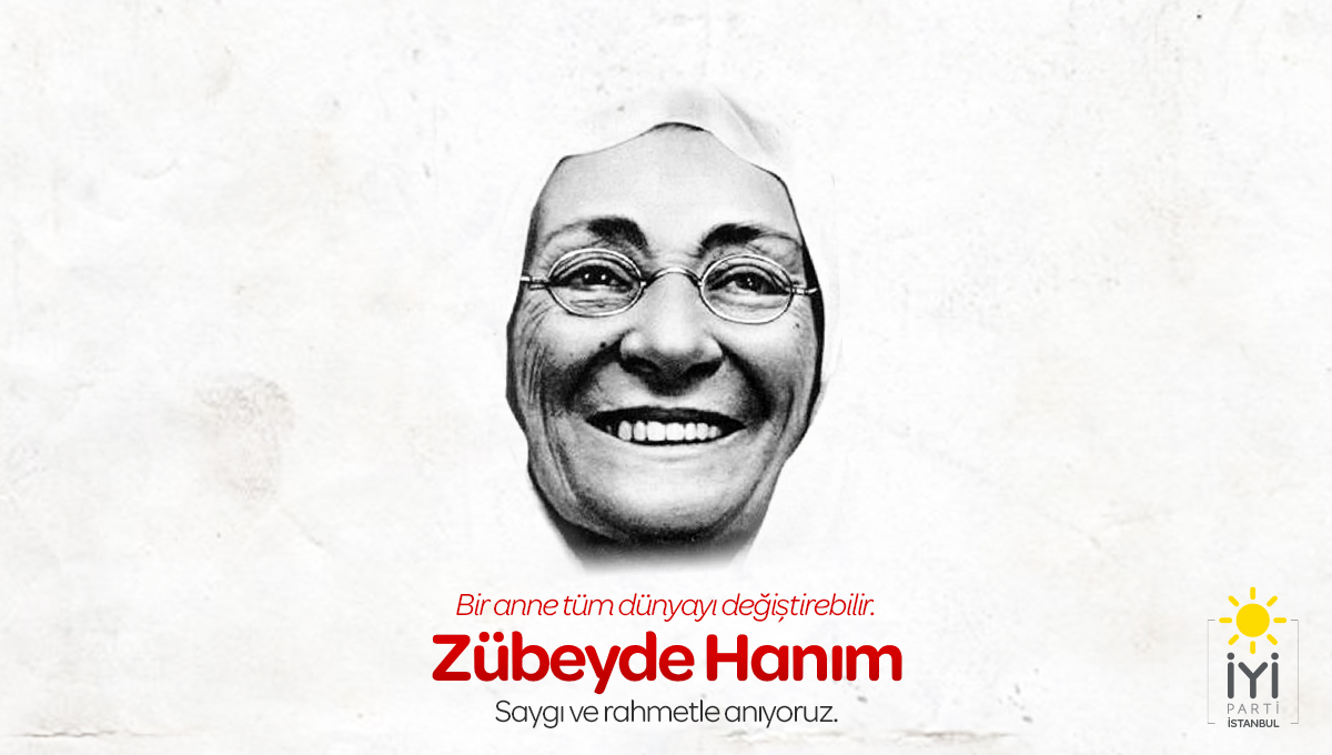 iyiparti_34's tweet photo. Kurucu Cumhurbaşkanımız ve Başkomutanımız Gazi Mustafa Kemal Atatürk'ün kıymetli annesi #ZübeydeHanım'ı vefatının yıl dönümünde saygı ve rahmetle anıyoruz. https://t.co/R2N1UZtFOB