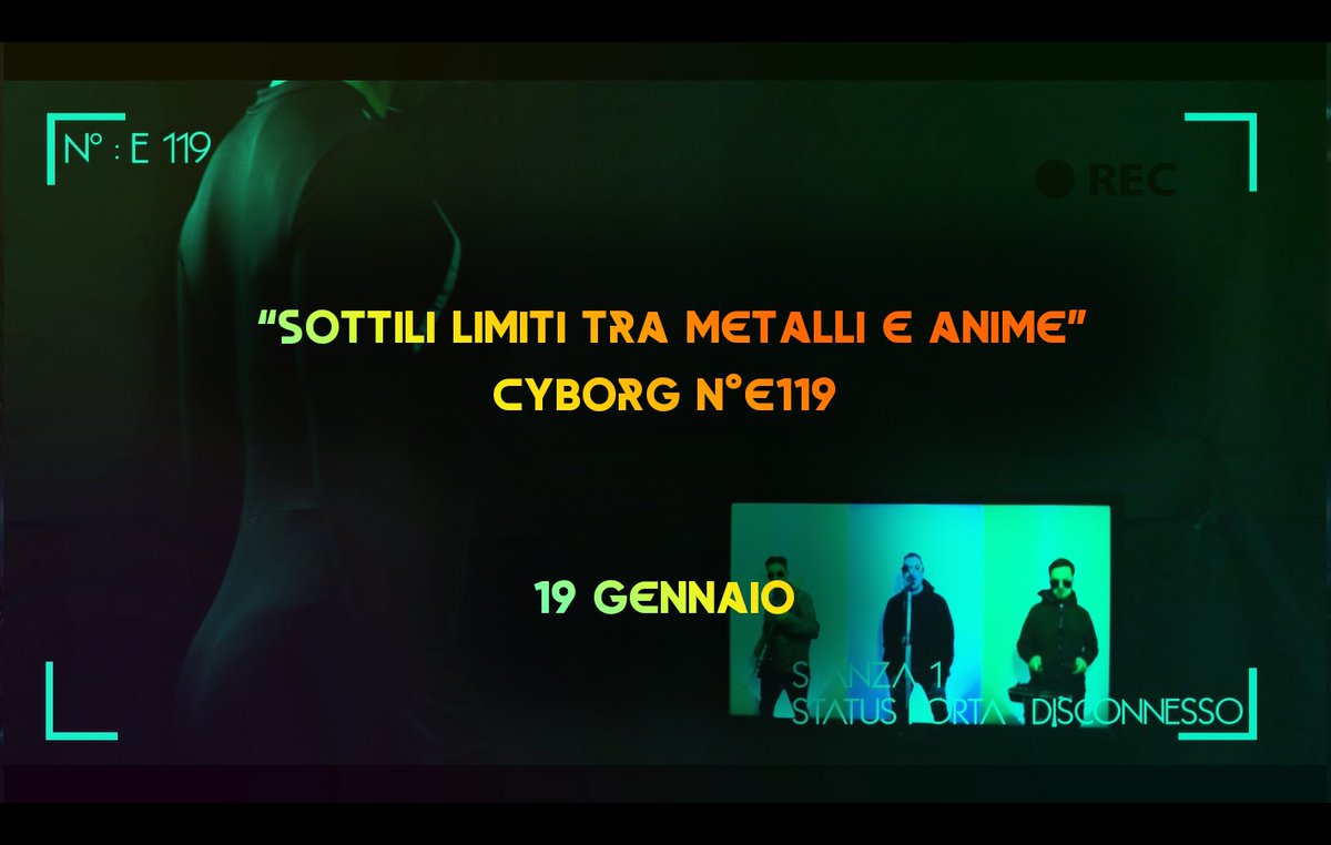 Synesthesia_off's tweet photo. Il Cyborg Day è sempre più vicino. 🤖🦾

E voi, siete pronti?

Cyborg N°E119, in arrivo il 19 Gennaio! 🔥⏱

#band #musicaitaliana #canzone #singolo #novità #gennaio2021 #14gennaio https://t.co/hghrPXhSji