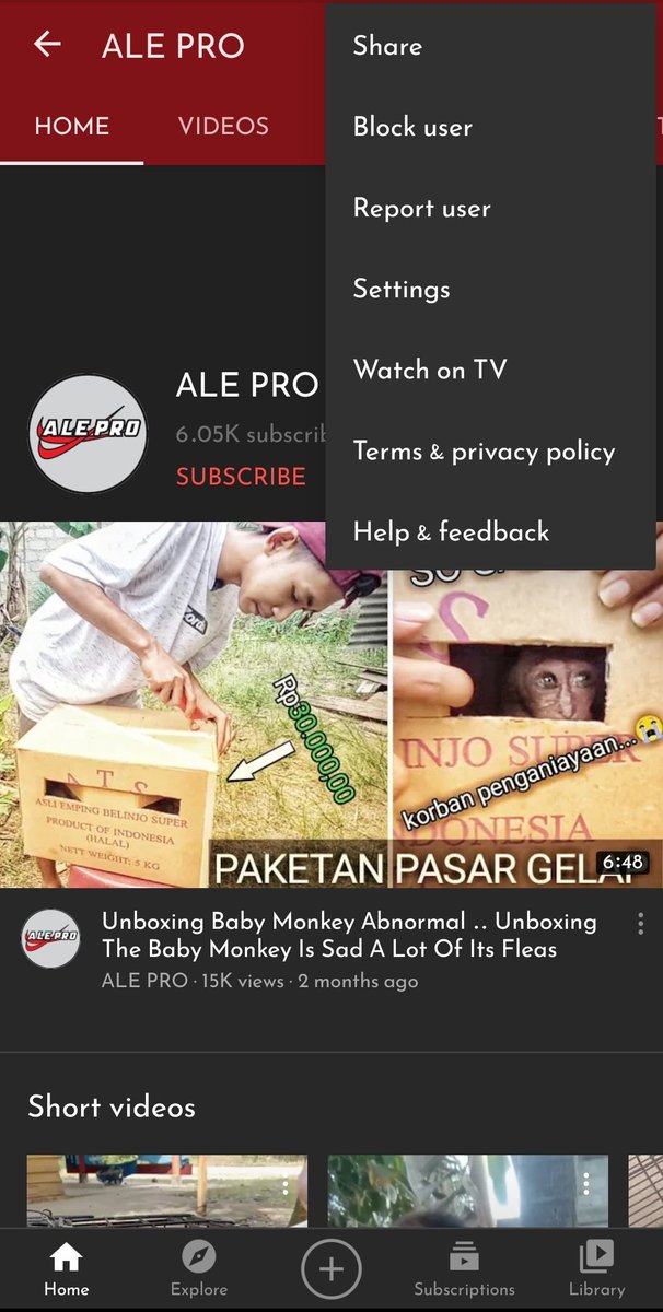 kukangku's tweet photo. Bantu report teman teman. Jangan kasih lapak konten penyiksaan menjadi ladang monetize. https://t.co/dMONXB6rCt