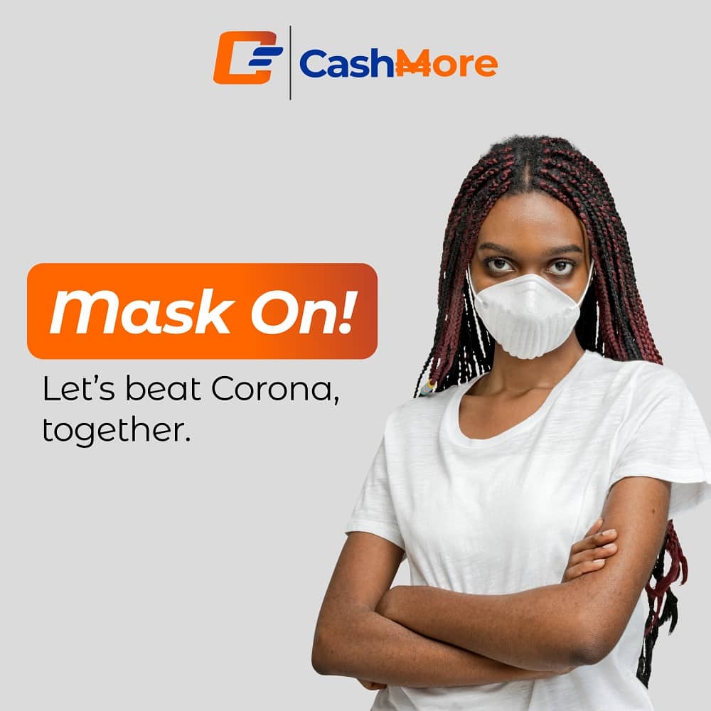 CashMore_NG's tweet photo. Let's beat corona together.

#CashMoreCares

#financialinclusionforeveryone
#virtualtopup #networking #passiveincome #paytv #airtimerecharge #rechargeandgetpaid #valueaddedservices #billpayments #digitalsolutions #capitalsage #fintech https://t.co/ZHBvz6l8Eq